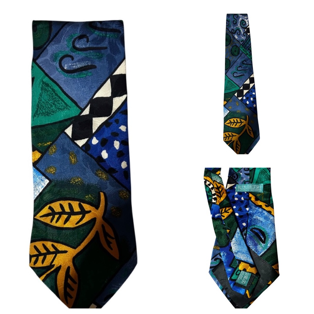 Men's BOLGHERI
Silk Tie Necktie...